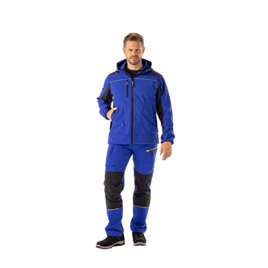 Kurtka softshell PLANAM rECOline 6752 - chabrowy