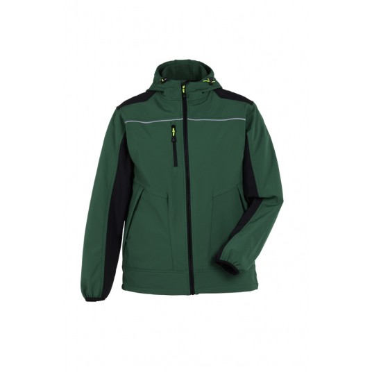 Kurtka softshell PLANAM rECOline 6753 - zielony