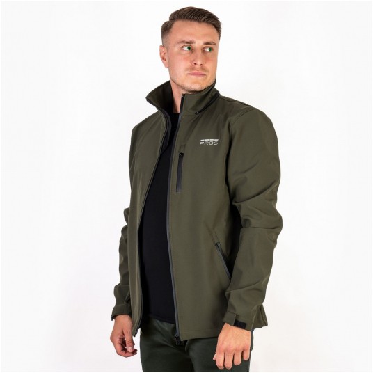 Kurtka softshell PROS SPORT model 729 męska - khaki