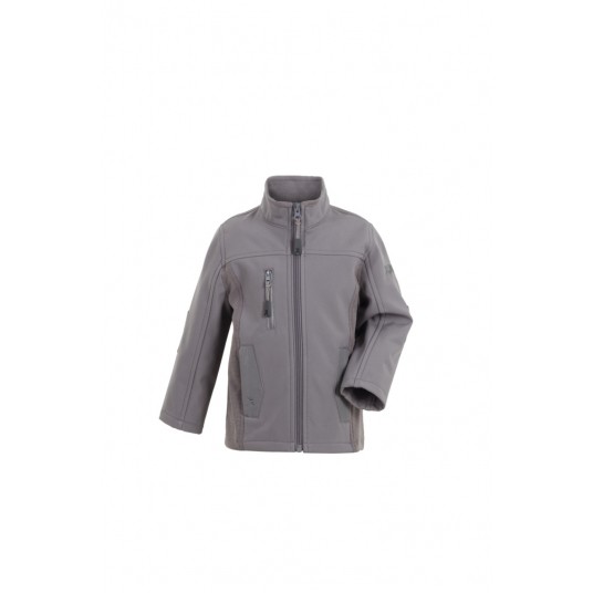 Kurtka softshell Pure PLANAM NORIT dziecięca - cynkowy