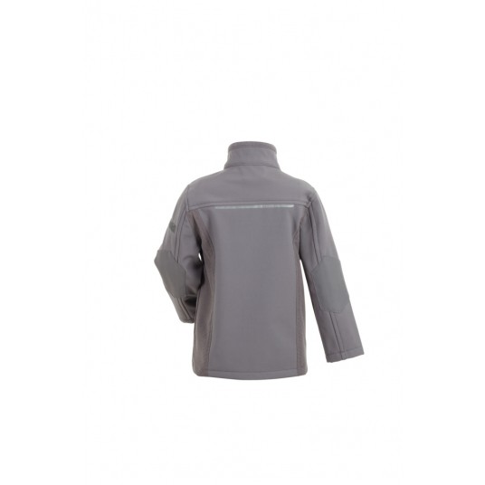 Kurtka softshell Pure PLANAM NORIT dziecięca - cynkowy
