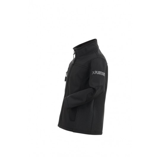 Kurtka softshell Pure PLANAM NORIT dziecięca - czarny