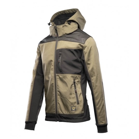 Kurtka softshell SEVEN KINGS SOFTSHELL - khaki