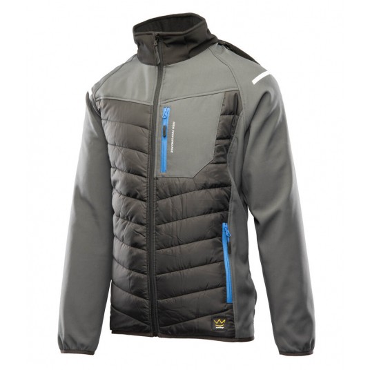 Kurtka softshell SEVEN KINGS TOPAZ - stalowy