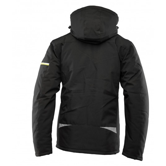 Kurtka softshell SEVEN KINGS Vector ocieplana - czarny/zielony