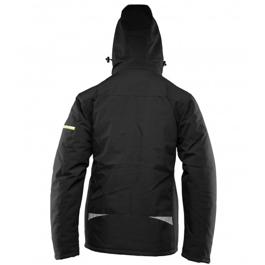 Kurtka softshell SEVEN KINGS Vector ocieplana - czarny/zielony