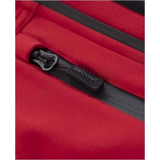 Kurtka softshell SPIRIT zimowa - czerwony