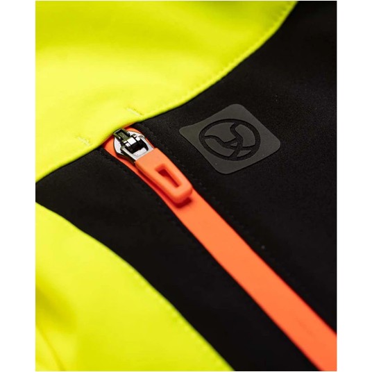 Kurtka softshellowa zimowa ARDON CITYCONIC - hi-vis żółty -zdjęcie numer 6