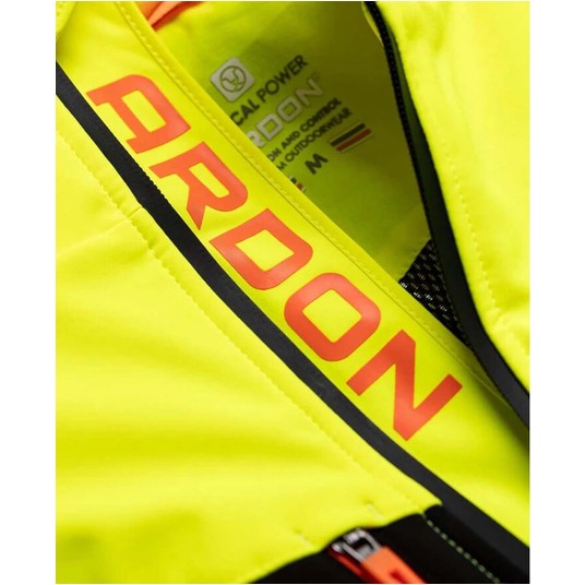 Kurtka softshellowa zimowa ARDON CITYCONIC - hi-vis żółty -zdjęcie numer 4