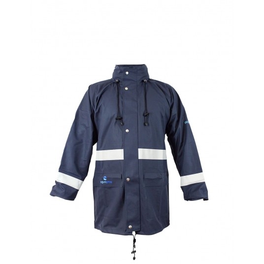 Kurtka wodoochronna PROS model 4090 - granatowy -zdjęcie numer 3