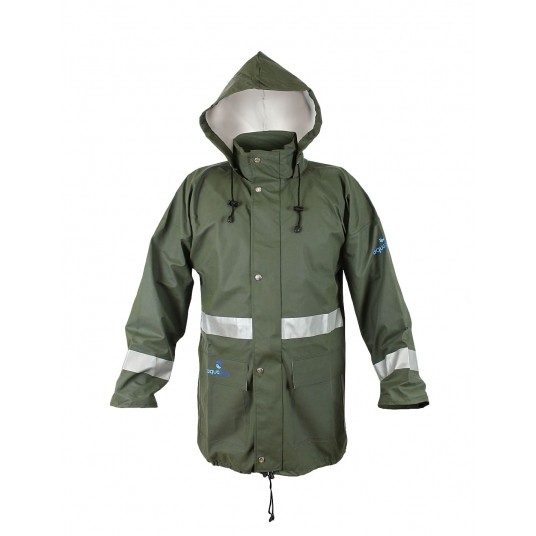 Kurtka wodoochronna PROS model 4090 - oliwkowy -zdjęcie numer 1