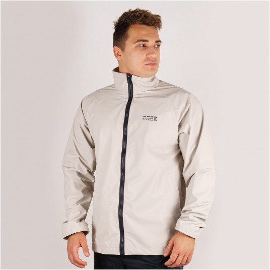 Kurtka wodoodporna PROS SPORTS RUNPRO model 723 - beżowy