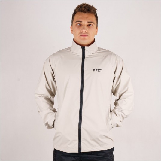 Kurtka wodoodporna PROS SPORTS RUNPRO model 723 - beżowy