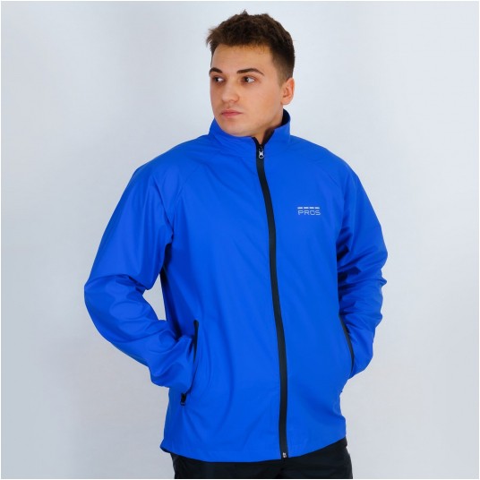 Kurtka wodoodporna PROS SPORTS RUNPRO model 723 - niebieski