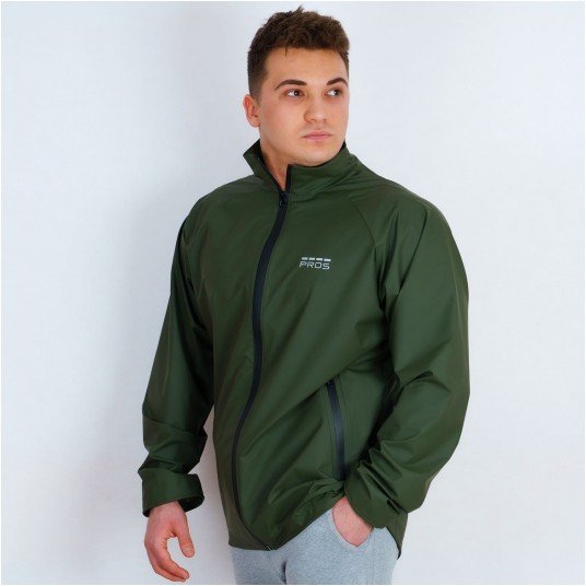 Kurtka wodoodporna PROS SPORTS RUNPRO model 723 - zielony