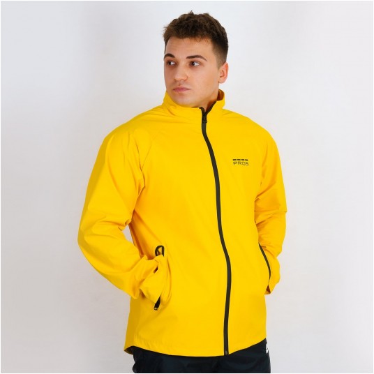 Kurtka wodoodporna PROS SPORTS RUNPRO model 723 - żółty