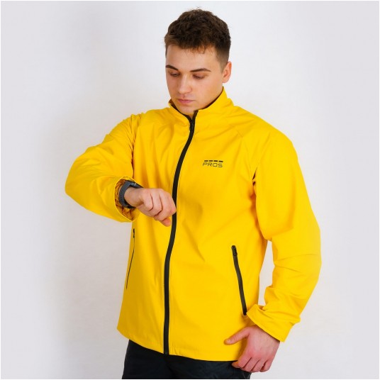 Kurtka wodoodporna PROS SPORTS RUNPRO model 723 - żółty