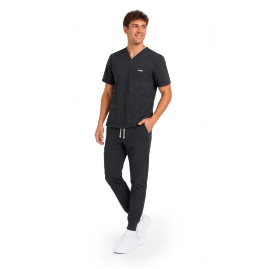 MYNTS Jogger Pants Men MMP003 Black -zdjęcie numer 2