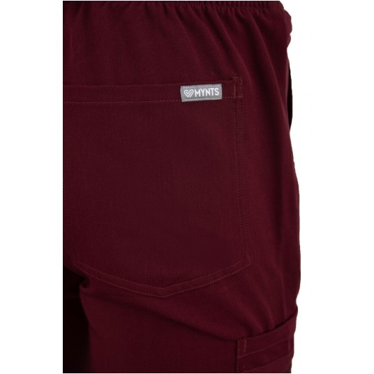 MYNTS Jogger Pants Men MMP003 Burgundy -zdjęcie numer 8