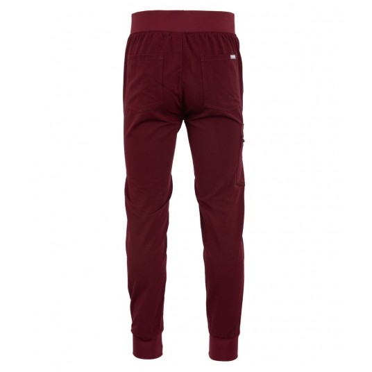 MYNTS Jogger Pants Men MMP003 Burgundy -zdjęcie numer 6