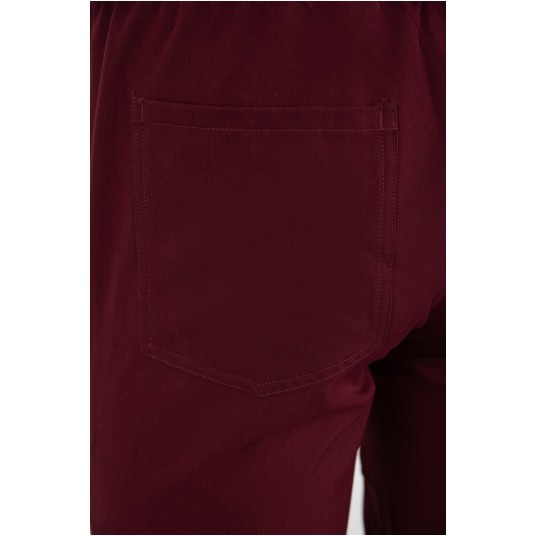 MYNTS Jogger Pants Men MMP003 Burgundy -zdjęcie numer 7