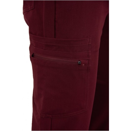 MYNTS Jogger Pants Men MMP003 Burgundy -zdjęcie numer 12