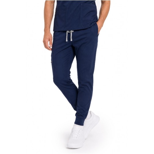 MYNTS Jogger Pants Men MMP003 Midnight Navy -zdjęcie numer 2