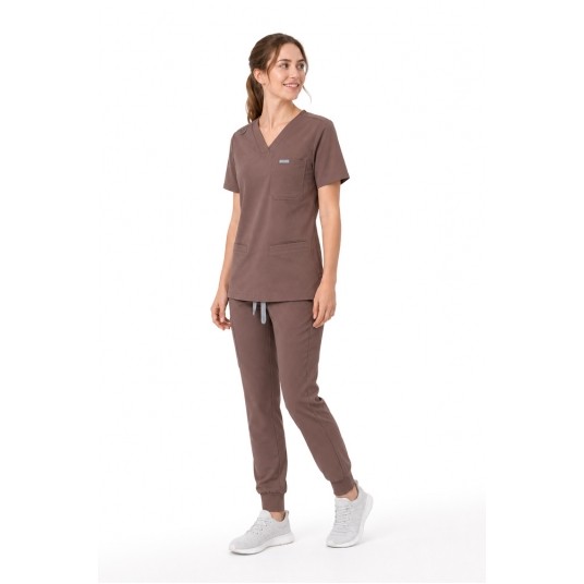 MYNTS Jogger Pants Women WMP001 Sahara Mokka -zdjęcie numer 2