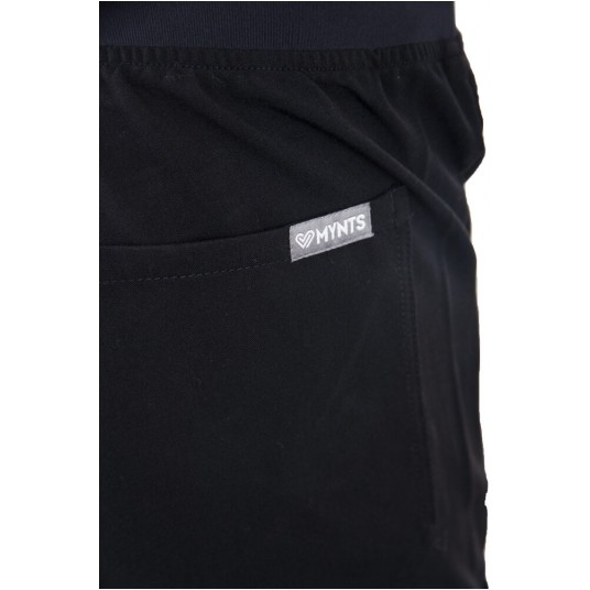 MYNTS Straight Leg Pants Men MMP004 Black -zdjęcie numer 10