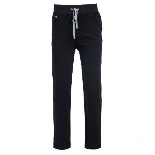 MYNTS Straight Leg Pants Men MMP004 Black -zdjęcie numer 1