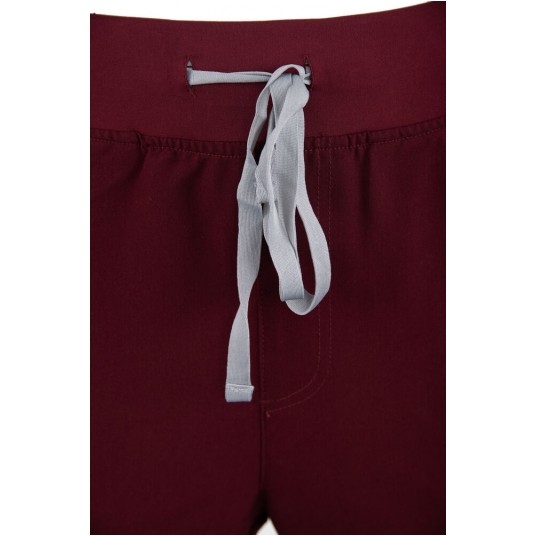MYNTS Straight Leg Pants Men MMP004 Burgundy -zdjęcie numer 6