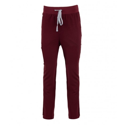 MYNTS Straight Leg Pants Men MMP004 Burgundy -zdjęcie numer 1