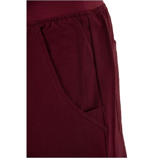 MYNTS Straight Leg Pants Men MMP004 Burgundy -zdjęcie numer 9