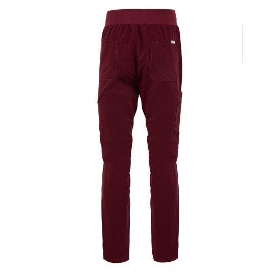 MYNTS Straight Leg Pants Men MMP004 Burgundy -zdjęcie numer 11
