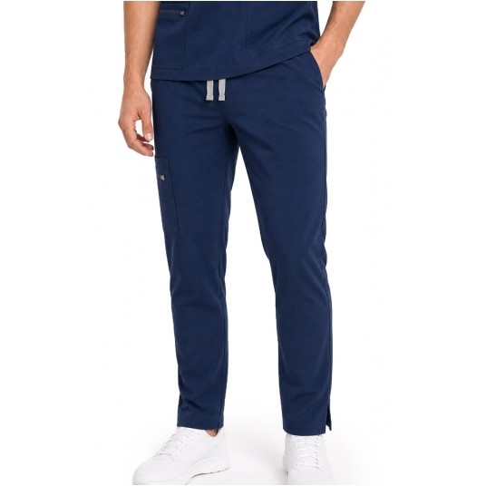 MYNTS Straight Leg Pants Men MMP004 Midnight Navy -zdjęcie numer 2