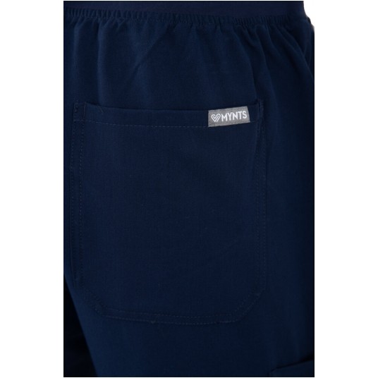 MYNTS Straight Leg Pants Men MMP004 Midnight Navy -zdjęcie numer 9