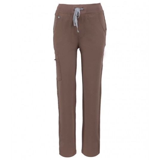 MYNTS Straight Leg Pants Women WMP002 Sahara Mokka -zdjęcie numer 1