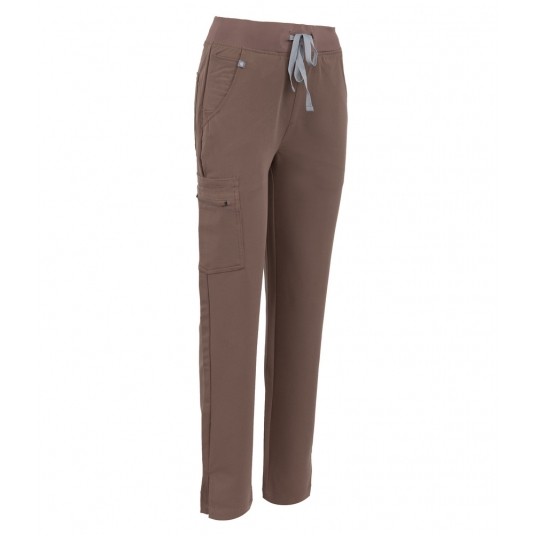 MYNTS Straight Leg Pants Women WMP002 Sahara Mokka -zdjęcie numer 5