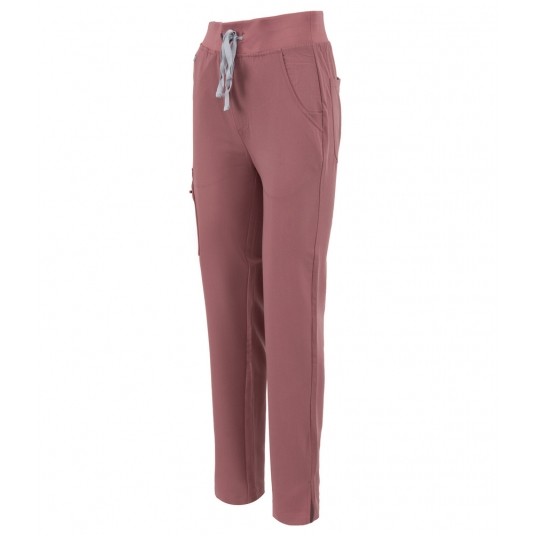 MYNTS Straight Leg Pants Women WMP002 Terra Rose -zdjęcie numer 4