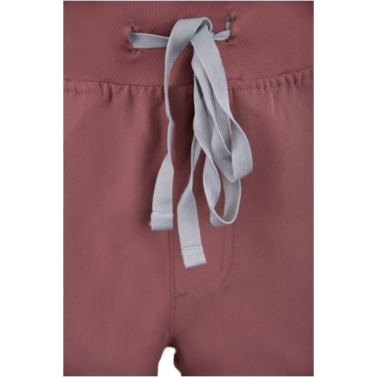 MYNTS Straight Leg Pants Women WMP002 Terra Rose -zdjęcie numer 10