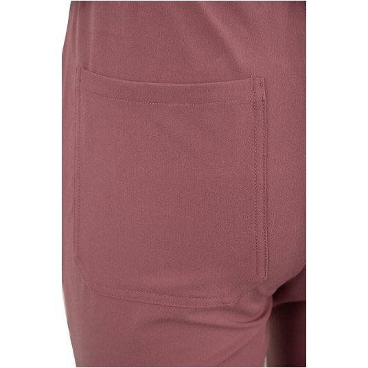 MYNTS Straight Leg Pants Women WMP002 Terra Rose -zdjęcie numer 7