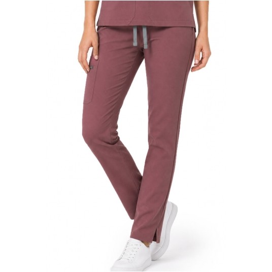 MYNTS Straight Leg Pants Women WMP002 Terra Rose -zdjęcie numer 3