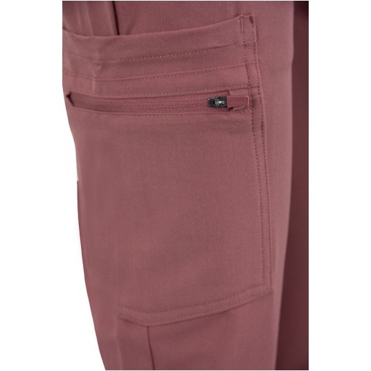 MYNTS Straight Leg Pants Women WMP002 Terra Rose -zdjęcie numer 13