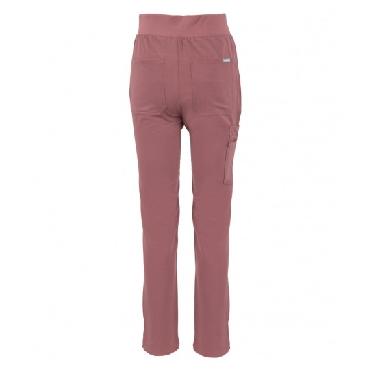MYNTS Straight Leg Pants Women WMP002 Terra Rose -zdjęcie numer 6