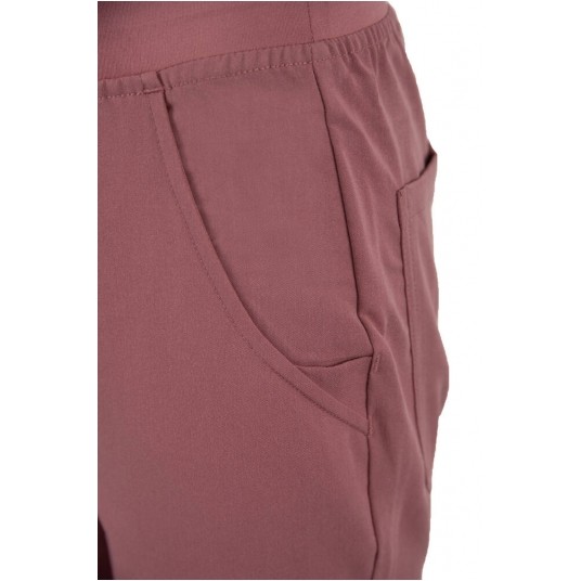 MYNTS Straight Leg Pants Women WMP002 Terra Rose -zdjęcie numer 11