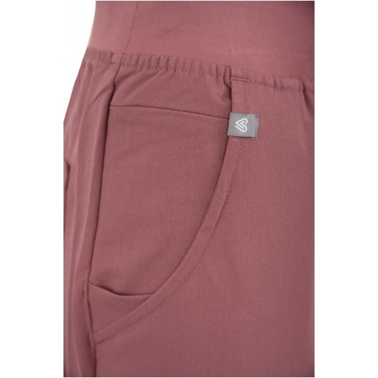 MYNTS Straight Leg Pants Women WMP002 Terra Rose -zdjęcie numer 12