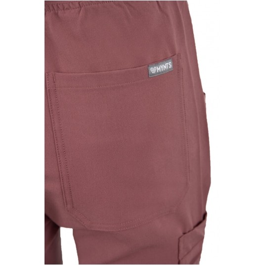 MYNTS Straight Leg Pants Women WMP002 Terra Rose -zdjęcie numer 8