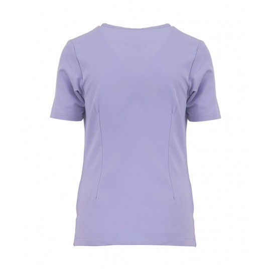 MYNTS V-Neck Pocket Genius – Scrub Top Women WMT001 Lavender -zdjęcie numer 6