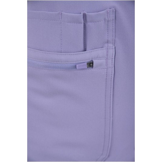 MYNTS V-Neck Pocket Genius – Scrub Top Women WMT001 Lavender -zdjęcie numer 14