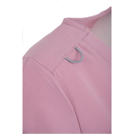 MYNTS V-Neck Pocket Genius – Scrub Top Women WMT001 Rose Water -zdjęcie numer 17
